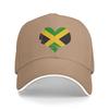 Jamaica heart Sun Baseball Cap Summer Unisex Adult  Print Hip Hop Hats Wholesale Casual Hiking Fishing Snapback Cap