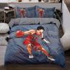 Anime S-Slum Dunk Bedding Set Fashion Hot Basketball Star Duvet Cover Pillowcase Boys Girls Twin Queen Size