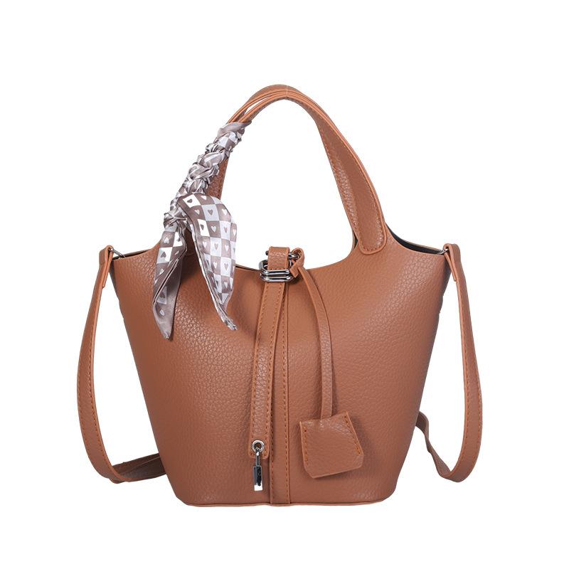 Сумка Женская Новая Сумка Модная Универсальная Портативная Сумка-Ведро