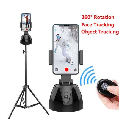 Automatikus Smart Selfie Stick 360 fokban elforgatható mobiltelefon-tartó, arckövető kameraállvány videorögzítéshez