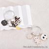 Cross-border Halloween Ghost Keychain: Alloy Drop Oil Decoration Charm Pendant