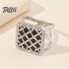 Scarf Ring Grid Square Ring, Rhinestone Silk Clip, Decorative Women Slide Elegant Wrap Holder for Neckerchiefs Shirts Shawls Accessory