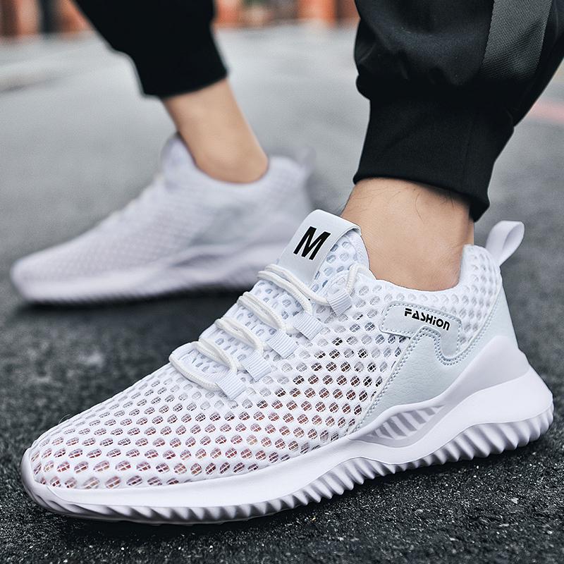 Men Running Shoes Sneakers Casual Breathable Walking Comfortable Training Fashion Leisure Jogging Lace-Up Casual Brand Outdoor