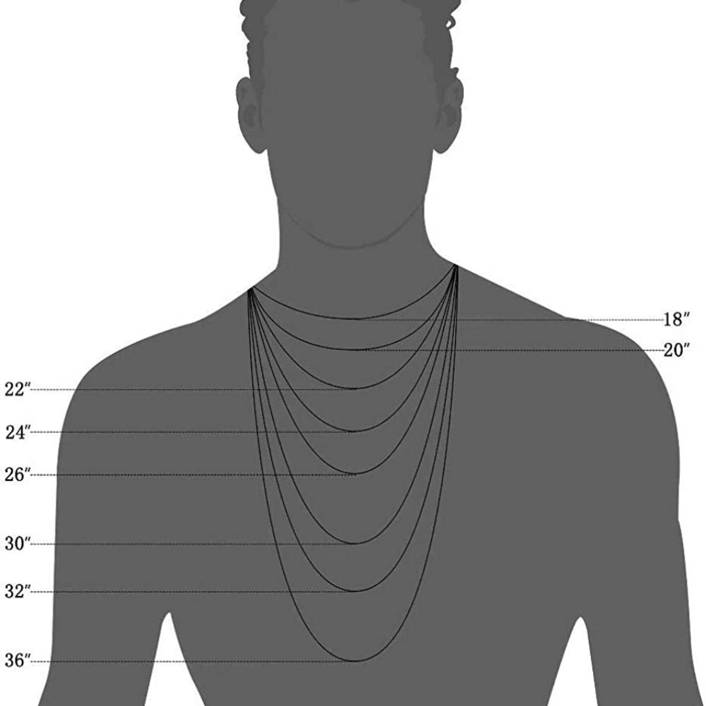 Colier cu lanț rolo din oțel inoxidabil 2,4 mm 23,6 in Colier cu lanț brut pentru bărbați, femei, bijuterii