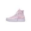Day One Platform Thick Sole Round Toe Support High Top Canvas Shoes Women Sneaker A19322C