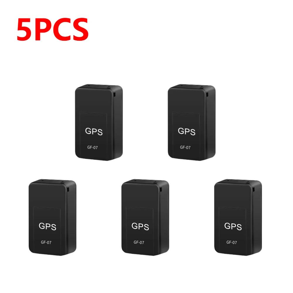 1-10pcs Mini GF 07 GPS Car Tracker Real Time Tracking Anti Theft Anti Lost Locator Strong Magnetic Mount SIM Message Positioner