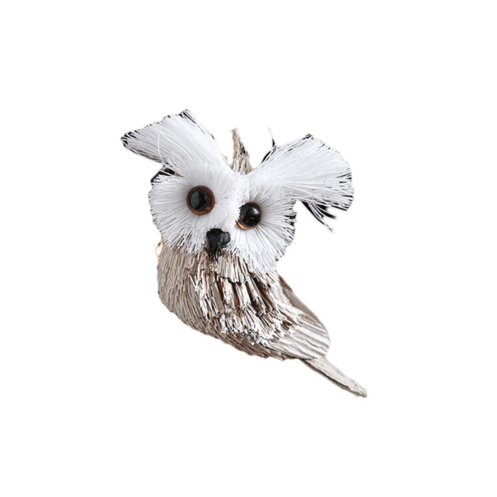 Small Christmas Tree Decorations DIY Simulated Squirrel Pendant  Merry Christmas Decor