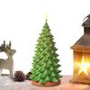 Christmas Tree Aromatherapy Candle Mold DIY Christmas Tree Decoration Ornament Crafting Tools Christmas Tree Candle Gypsum Mold