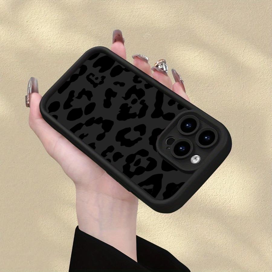 Case for iPhone 16 17 Pro Max 14 11 12 Pro Air 13 15 Plus Phone Cover Leopard Print