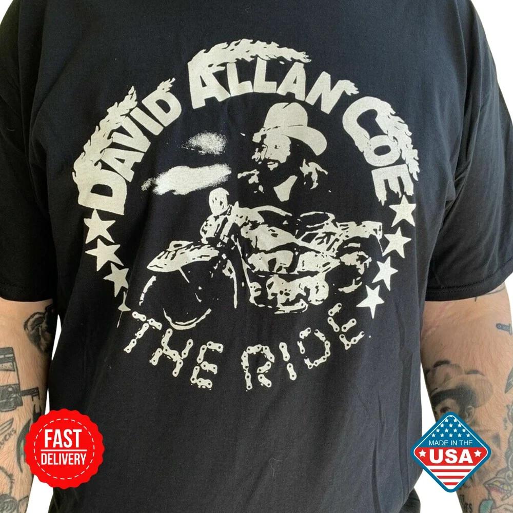 David Allan Coe the ride Inspired T-shirt Unisex All sizes S to 5XL Gift For Fan M