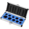 10 stück Beschädigt Bolzen Mutter Schraube Remover Extractor Entfernung Set Threading Werkzeuge Kit