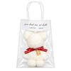 Pineapple Pattern Small Bear Gift Red Wedding Supplies Pineapple Towel  Valentine's Day