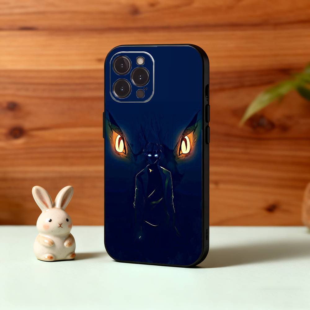 T-The B-Beginning After End Anime Phone Case For iPhone17,16,15,14,13,12Plus,Pro Max,XS,5G Soft Silicone Black Cover