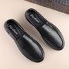 Genuine Leather Warm Plush Fur Driving Shoes Mens Handmade Loafers Top Quality Male Casual Shoes Moccasins Luxury Slip On Flats
