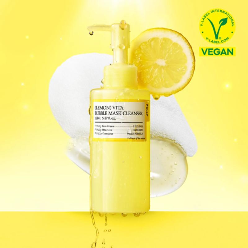 FULLY Lemon Vita Bubble Mask Cleanser 150ml