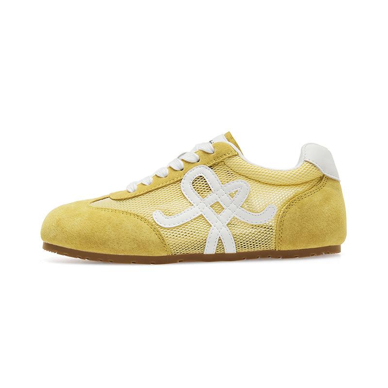 Augustine yellow Dexun shoes sports sandals women's 2025 new summer single shoes soft-soled mesh Forrest Gump shoes