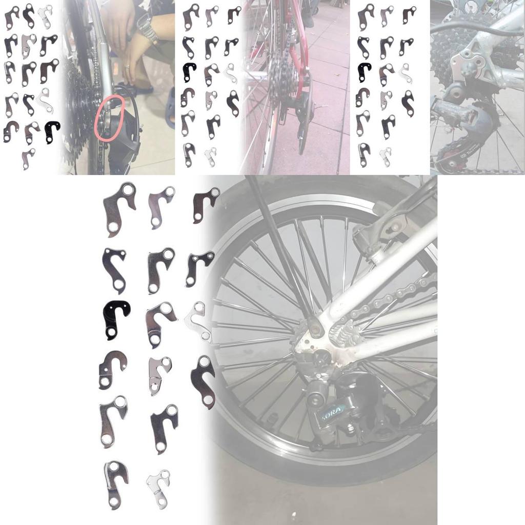 Premium Aluminum Alloy Mountain Road Bike Rear Hook Durable Tail Hook For Shifting