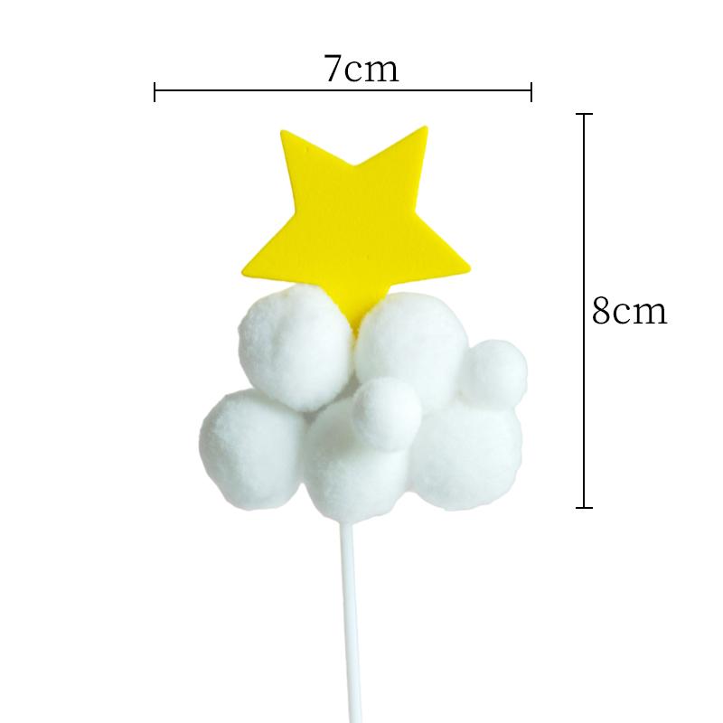 Dazzling Rainbow Tassel Birthday Cake Topper - Dessert Table Decoration