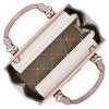 MICHAEL KORS MARILYN brand logo classic one-shoulder cross-body cowhide handbag small size women's pink