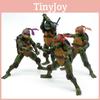 Neca 7" Tmnt Ninja Turtles 1990 Movie Action Figures Model Toy