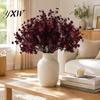 Weatherproof Floral Decor for Outdoors Artificial Fall Flowers Indoor Outdoor Decor, Autumn with Flexible Stems Arrangements Home Office Table