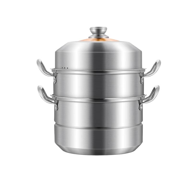 Sule 28cm 3-Layer 304 Stainless Steel Steamer