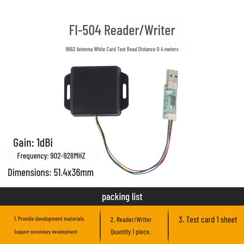 915MHz UHF Long-Distance RFID Reader Writer with TTL Interface