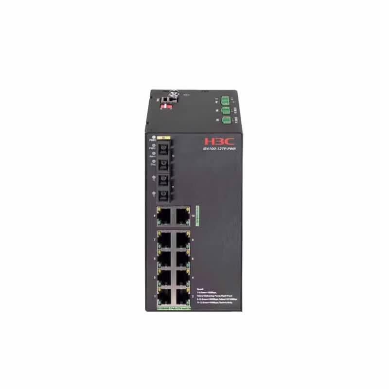 H3C IE4100-12TP-PWR-LI-H1-SC Industrial Ethernet Switch