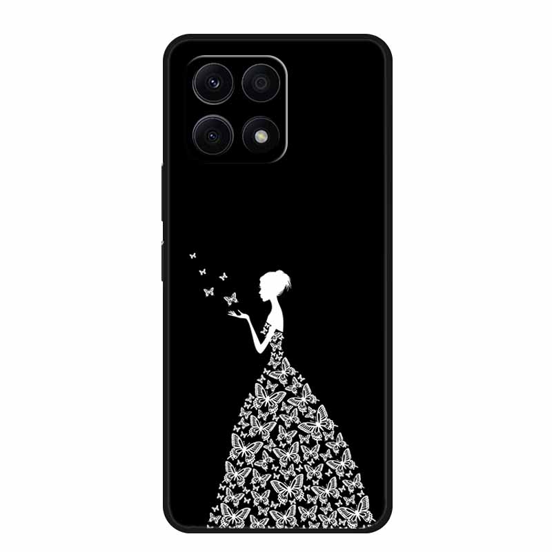 For Honor X6B Case Soft Printed Lion Wolf TPU Silicone Cover for Huawei Honor X6b Case JDY-LX1 Protection HonorX6b Girl Covers