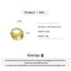 4Pcs/Set Korean Colorful Resin Oval Rings Set For Women Fashion Geometric Finger Rings Aesthetic Jewelry Accessories