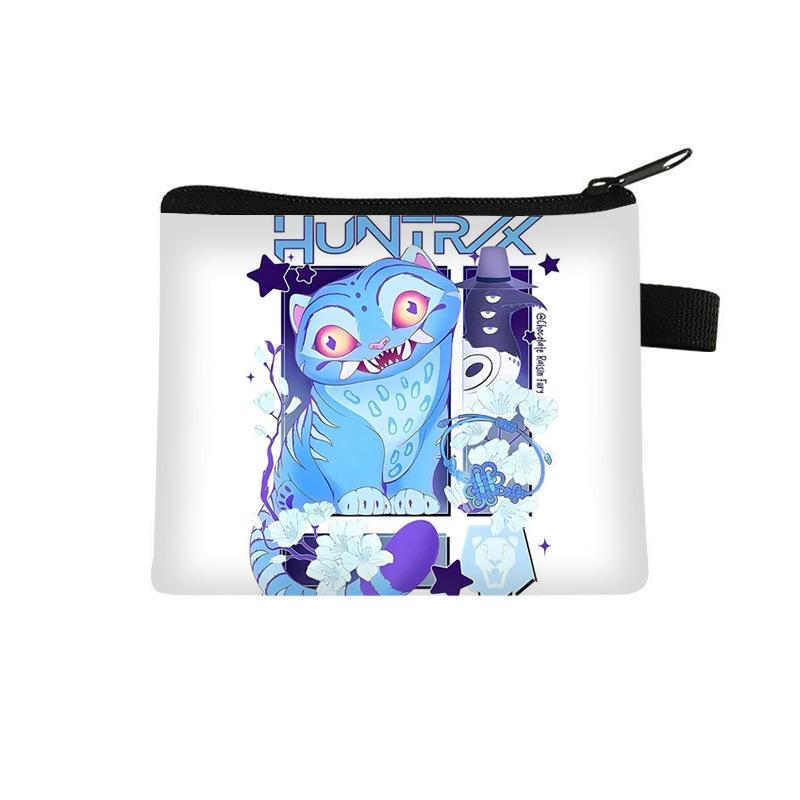 Witch Hunters Change Bag Coin Storage Bag Wallet Short Portable Key Card Bag Cartoon Bag