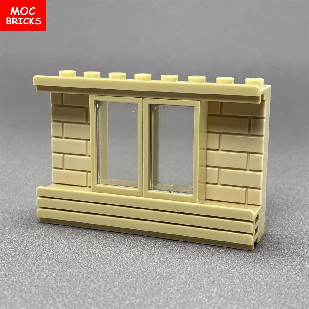 MY OWN CREATION Blocks City Door Windows Add-Ons Building Blocks House Fence Stairs Ladder DO-IT-YOURSELF Parts Toy Ideal For kid