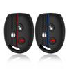 Siliconen Sleutelhoesje Voor Ford Fiesta Mk7 Mk5 Mk6 Mondeo Focus 2 Mk2 Transit Ka Fusion C-Max S-Max Accessoires Auto Sleutelhoes
