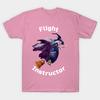 T Shirt Women Witch Flight Instructor Harajuku Print Kawaii Tshirt Summer Short Sleeve Female T-Shirt Top Tee