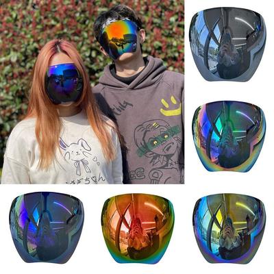 Neue riesige große Maske Vollgesichts-polarisierte polarisierte große Spiegel-Sonnenbrille
