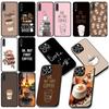 OK But First Coffee Book Phone Cover for Samsung Galaxy S25 Edge S24 S23 FE Plus Ultra A16 A15 A55 A57 5G Protective Case