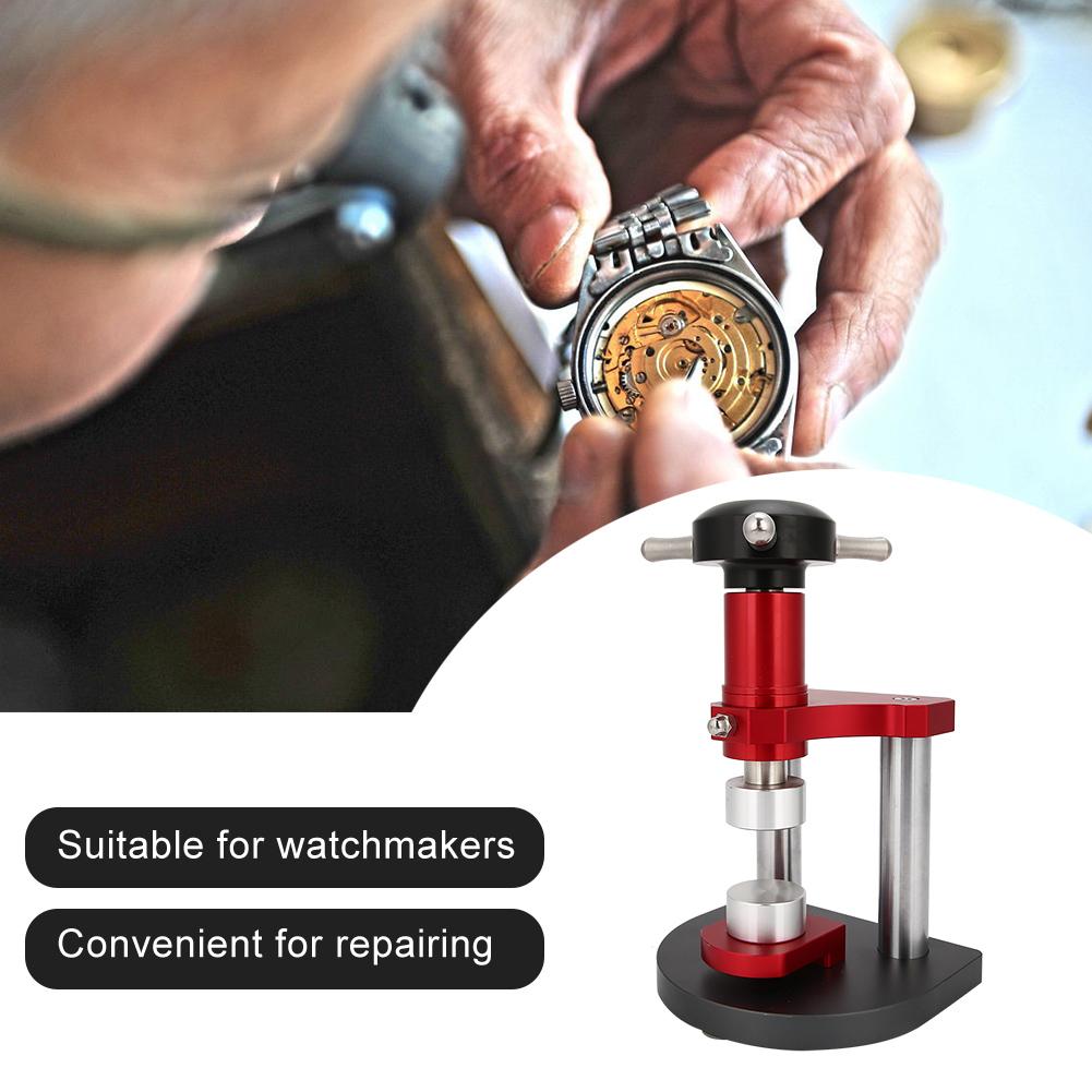 Watch Back Case Closer Spiral Capping Machine Watch Back Cover Pressing Tool
