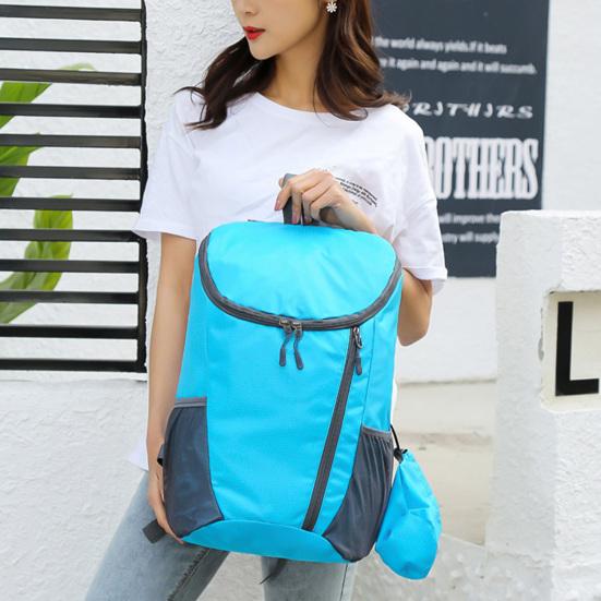 Vanntett sammenleggbar ryggsekk Vandring Camping Reise Trekking ryggsekk