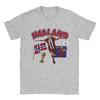 Unisex Unisexs Haaland The Terminator Norway Vintage Soccer T Shirt 100 Cotton Clothing Novelty Round Neck Tee Shirt
