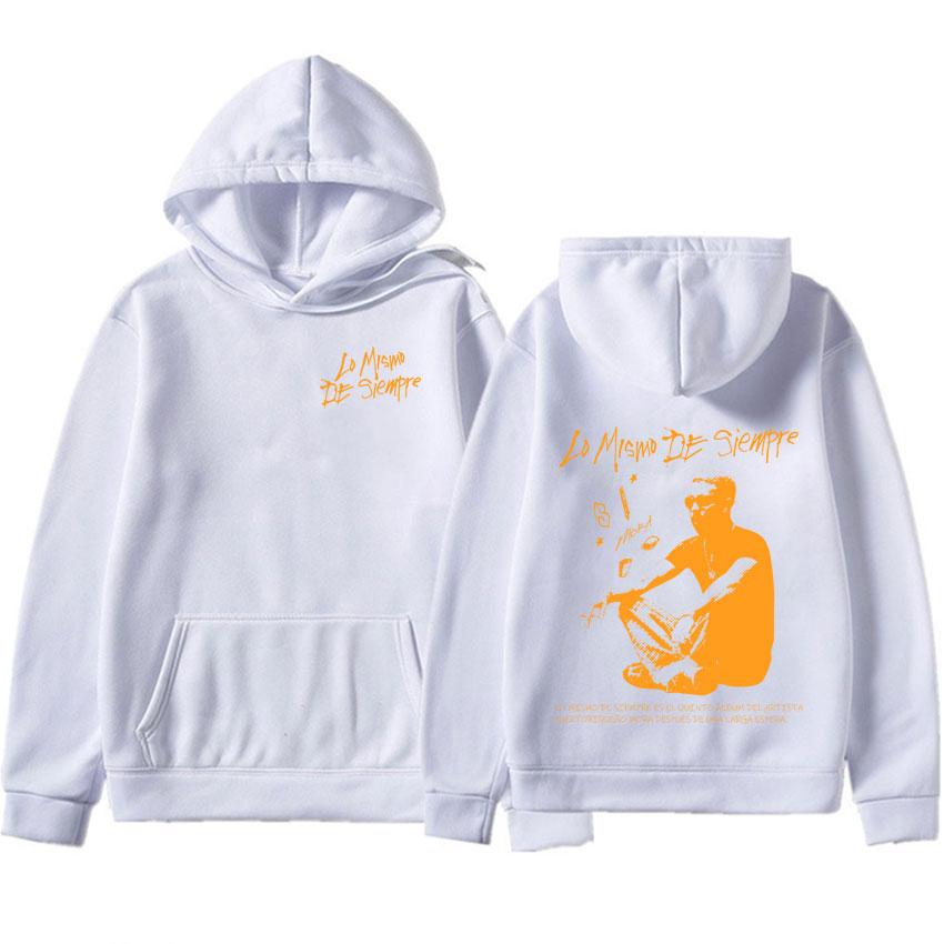 Rapper Mora Lo Mismo De Siempre Merch Hoodies Men's Women Clothing Fans Gift Sweatshirts Harajuku Casual Oversized