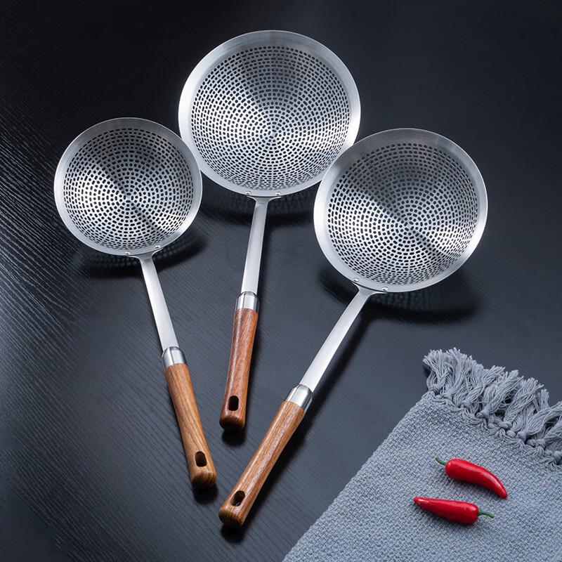 JingQingFu 304 Stainless Steel Kitchen Skimmer Ladle