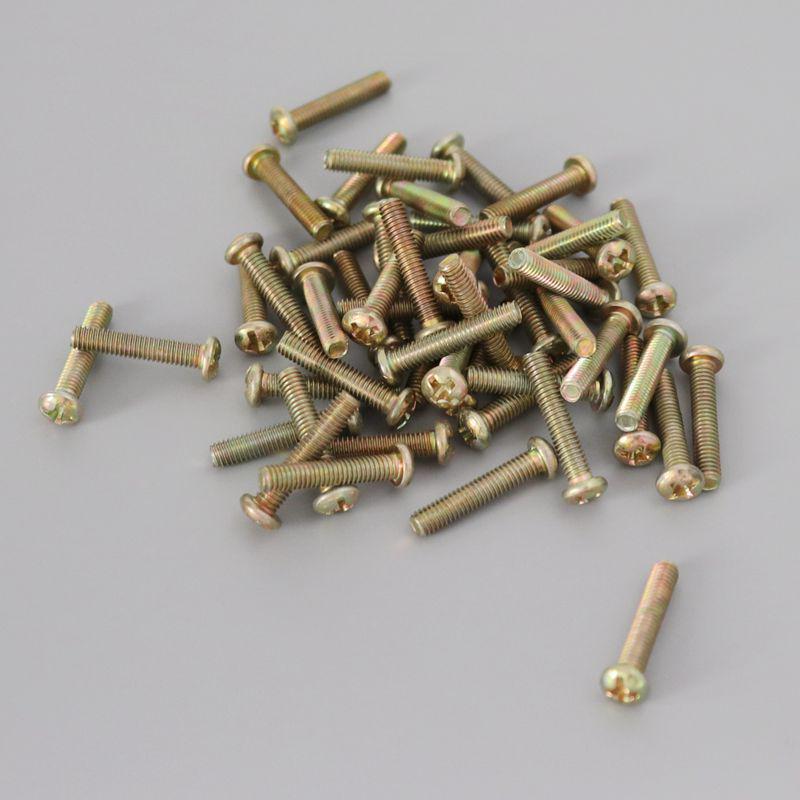 Semicircular Head Phillips Screws for Switch Panels & Junction Boxes M4-M8