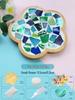 Handmade Glass Mosaic Cup Mat Pixel Puzzle DIY Kit - Educational Toy