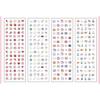 Decorative Sticker DIY Craft Sticker Waterproof Featuring Pixels Art for Artistic Notebooks and Nail Designs Easy Apply