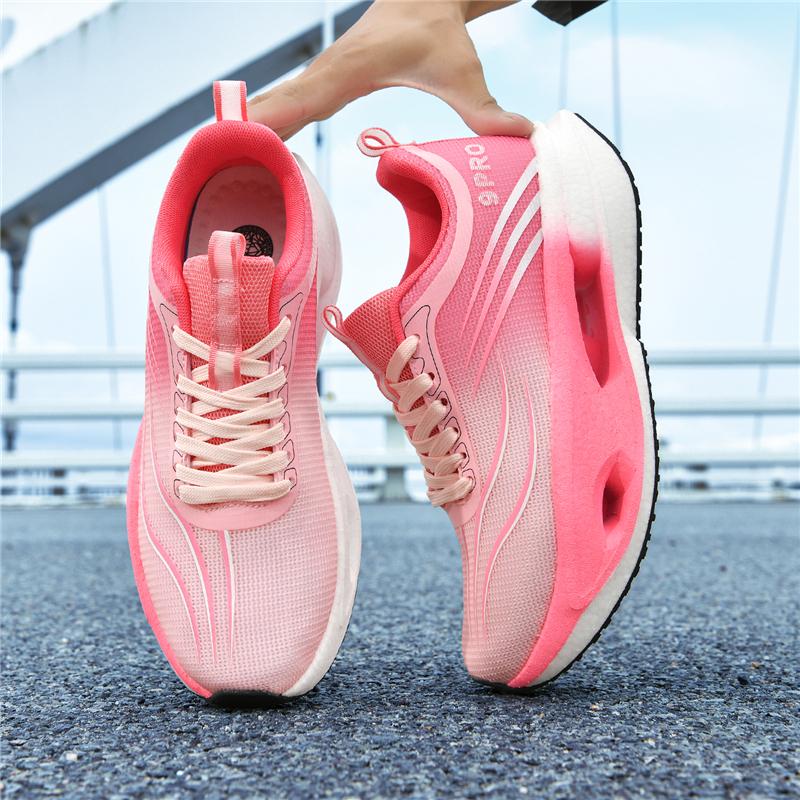 Running Shoes Casual Carbon Board Marathon Men Sports Walking Breathable Women's Comfortable Athletic Nonskid Leisure Sneakers
