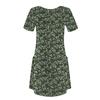 Women's Fashion Casual Printed With Pockets Bohemian Beach V-Neck Short Sleeve Dresses