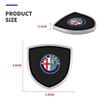 Car Sticker For Alfa Romeo 159 147 1/2pcs 3D Metal Car Styling Shield Emblem Badge Stickers For Alfa Romeo Giulia Giulietta 156  zj1