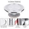 Turntable Cake Decoration Accessories Set Metal Stainless Steel Pastry Spatula Scraper Rotating Cake Stand Accessories Tools