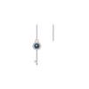 Boucles d'oreilles asymétriques Œil de Diable Boucles d'oreilles femme Or Rose 5497667