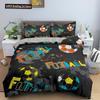 Conjunto de Cama 3D de Basquete Para Menino Amante de Basquete Quarto Capa de Edredom Capas de Colcha Tamanho Twin King Poliéster Capa de Colcha